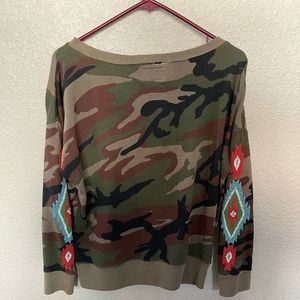 Denim al boyfriend sweater